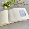 inside Library Look Personalised Photo Album Recycled Leather Album 