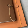 A4 Recycled Leather Journal with Spine Detail by undercover