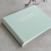  Personalised Library Look Hardback Recycled Leather Photo Album