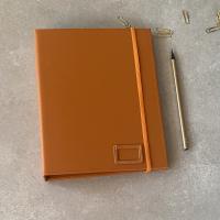 A5 Portrait Recycled Leather Ring Binder