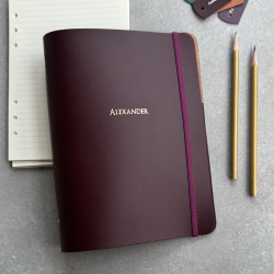 Personalised Refillable A5 Journal/Binder/Diary