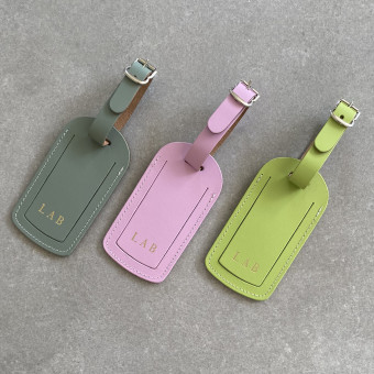 Recycled Leather Luggage Tag at Undercover Online; Colourful and ...